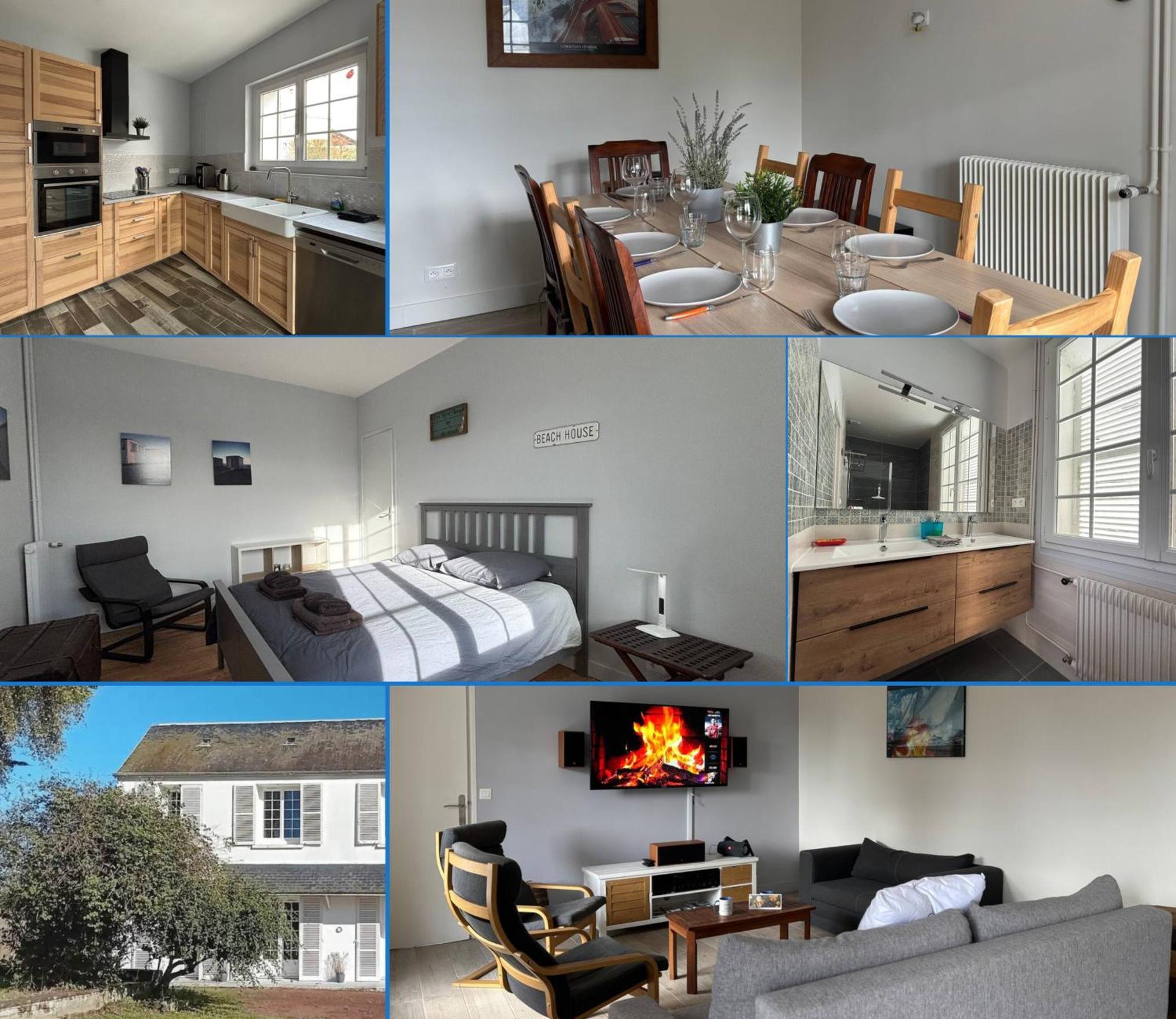 La Fromagerie Maison Lumineuse Et Spacieuse Beau Sejour 5 Ch Grand Jardin Clos 5mn A Pied Commerces 10 Mn Omaha Proche Plages Du Debarquement Trevieres